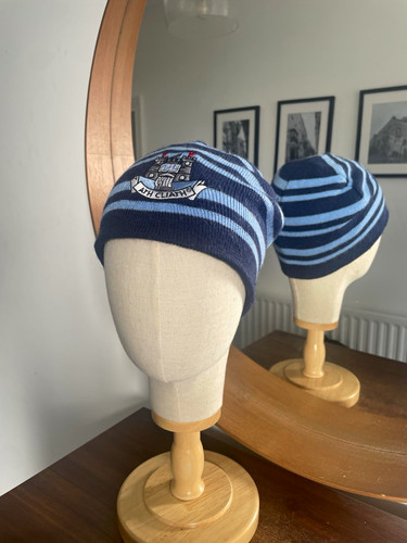 Dublin gaa striped knit beanie - gaa,
